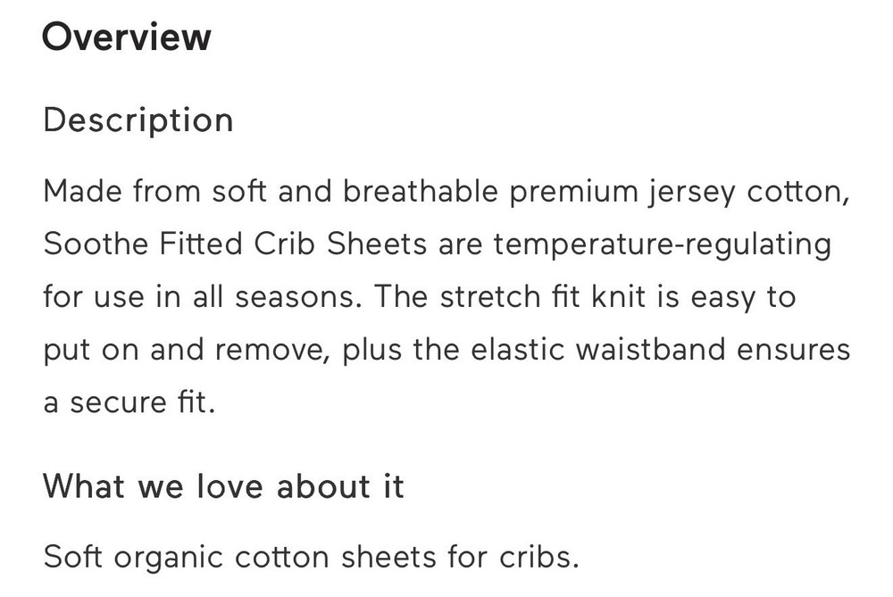 Keababies Soothe Fitted Crib Sheets Cove