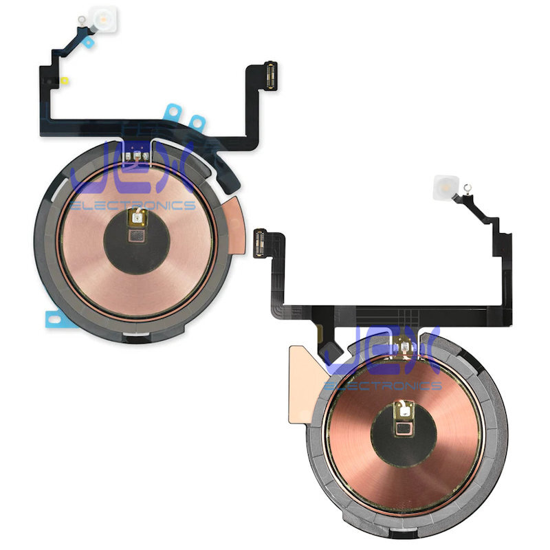 Wireless Charging Coil NFC Antenna & Flashlight LED Mic Flex Iphone 14 / Plus