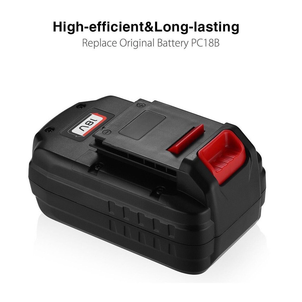 18V 18-Volt 4800mAh Battery Replace For Porter Cable PC18B Cordless Tools PC188