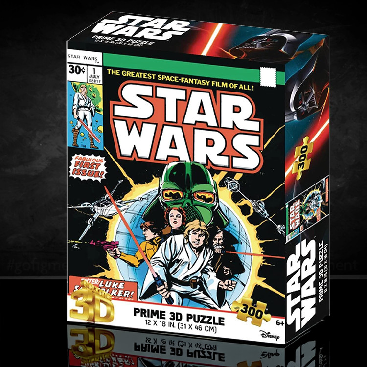 Star Wars Marvel Comics Lenticular 3D Puzzle Bundle - All 5 Exclusive Covers