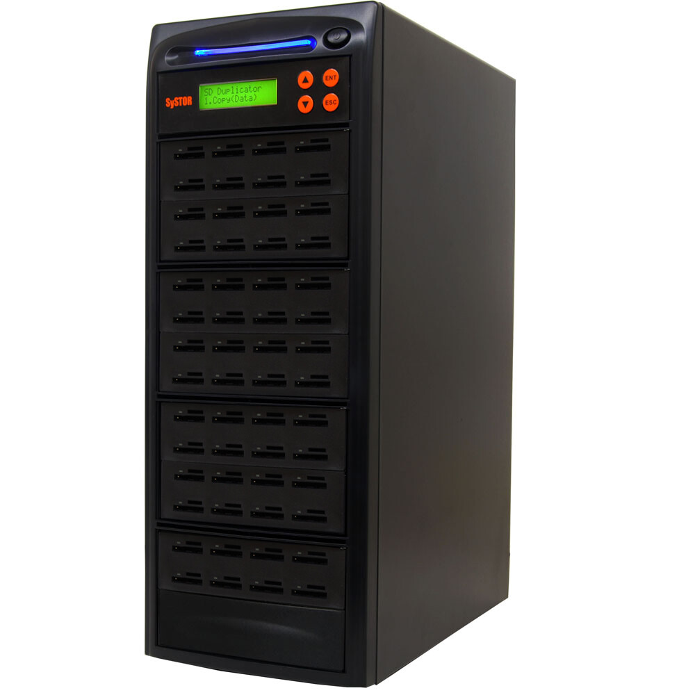 SySTOR 1-55 SD Card Duplicator Mini Micro Flash Memory Copier 2 YEAR WARRANTY