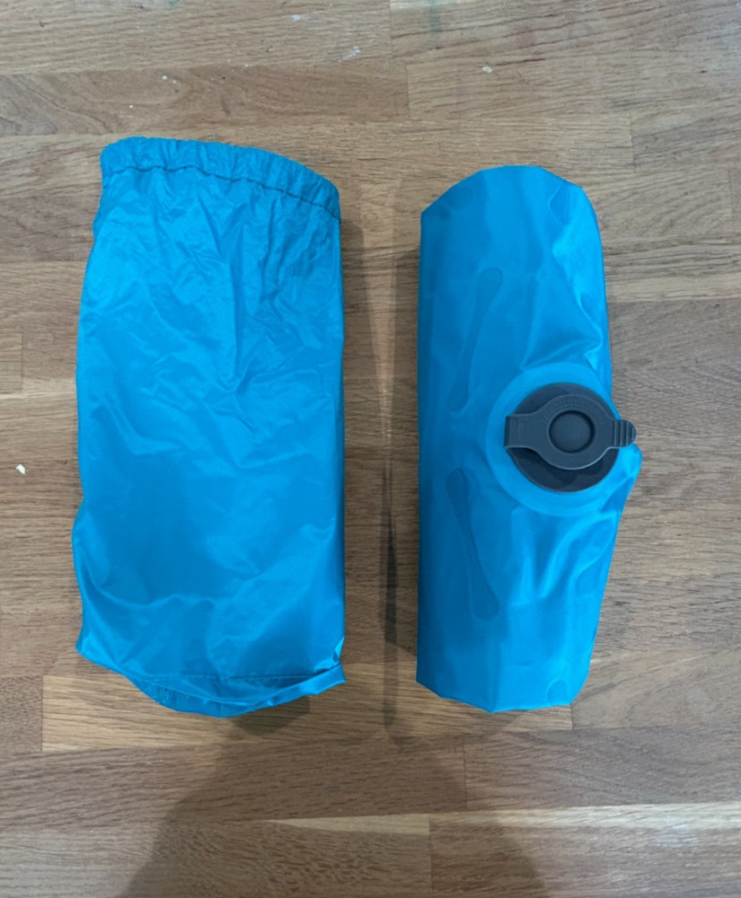 AIRELAX Blue Inflatable Sleeping Pad for Backpacking Camping