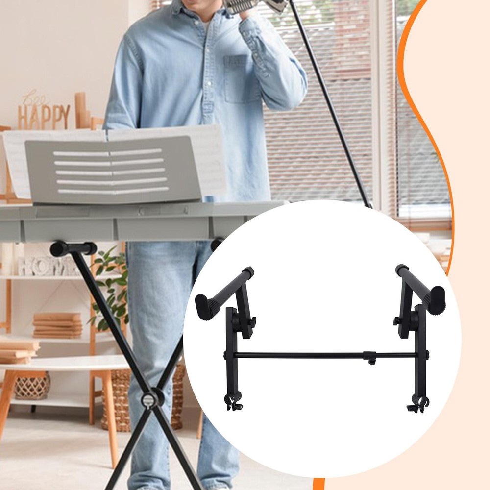 Keyboard Stand Adjustable Width Stable Music Instrument Accessories Universal