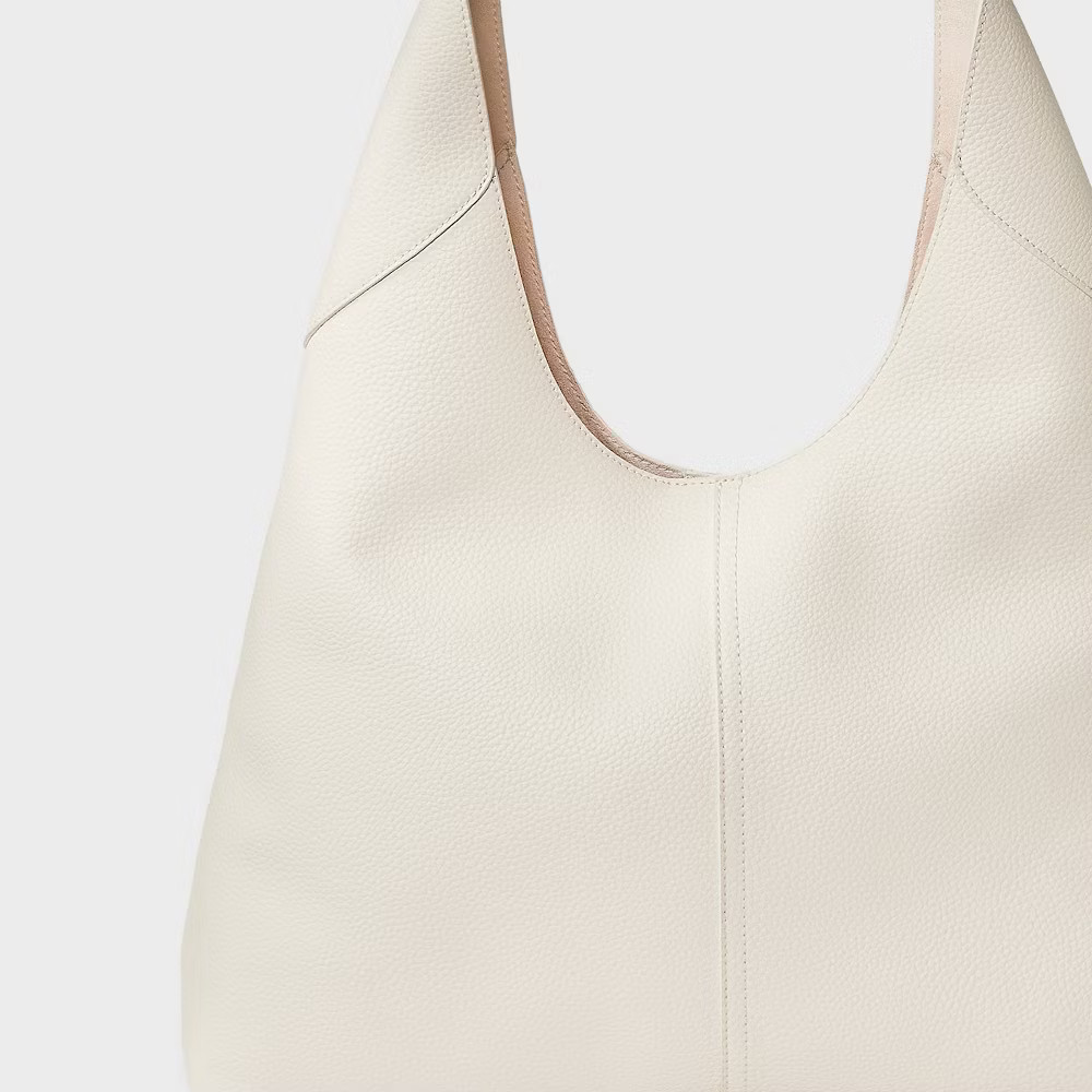 Oversized Slouchy Shoulder Bag - Universal Thread Off-White