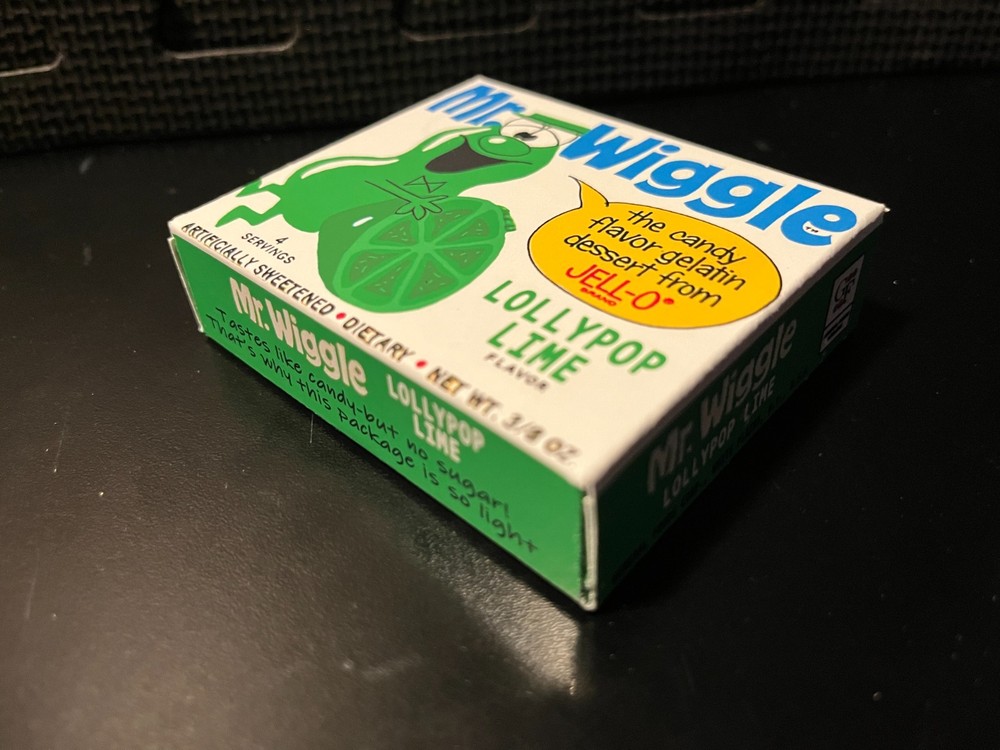 Mr Wiggle jello - empty custom design display box