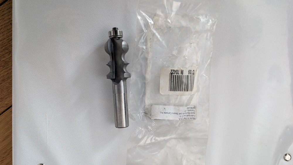 Sears Craftsman Router Bit's Vintage D09 M70422