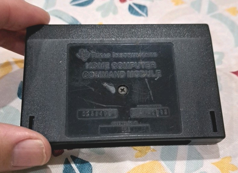 Pre-owned Vintage TI-99/4A Video Chess Command Module Un Tested