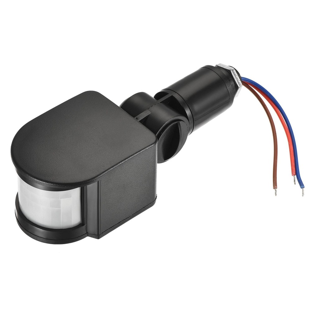 Motion Sensor Sensor 24V Infrared PIR Detector Switch Black