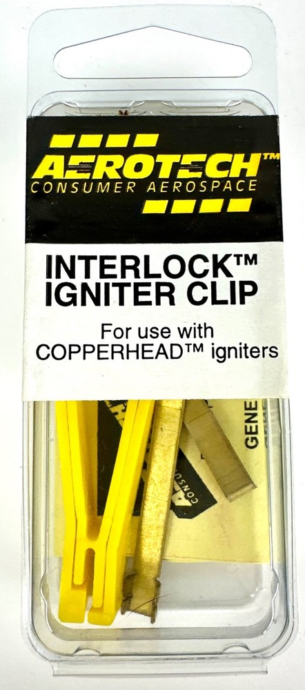 AEROTECH Model Rocket Interlock Igniter Clip for use with Copperhead #89341