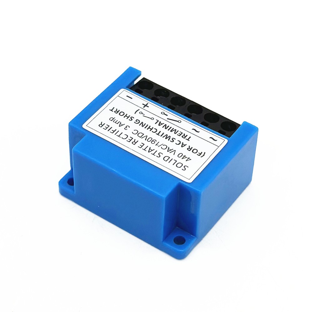 SOLID STATE RECTIFIER 440VAC/190VDC 3Amp half wave brake rectifier module