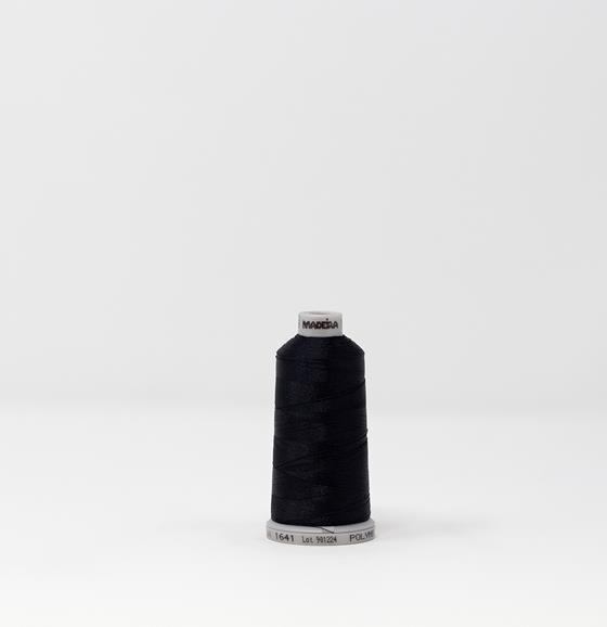MADEIRA -- Ref. 1641 -- Obsidian Gray -- Polyneon Thread -- #40 -- 1100 yards