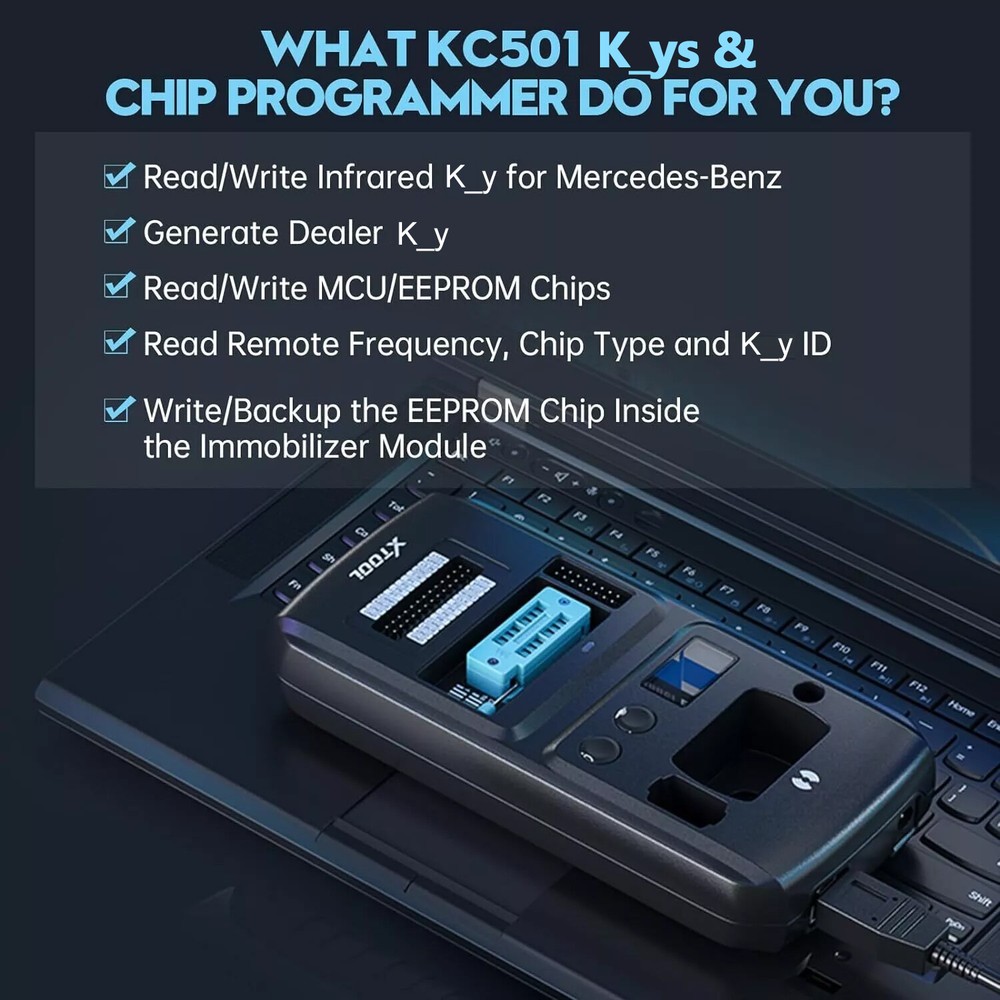 XTOOL KC501 IMM0 Reset Tool Use for IK618 X100PAD3 D9S PRO OBD2 Diagnostic Tool