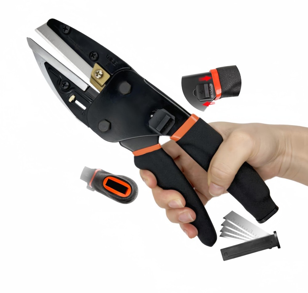 Upgraded Multipurpose Heavy Duty Scissors - Advanced All-Purpose Utility Indu...