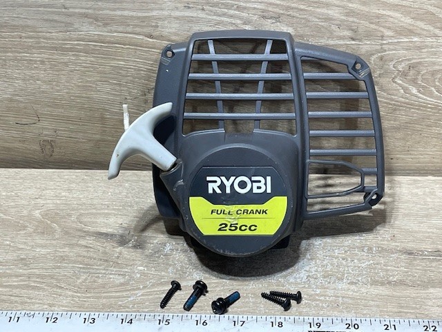 Ryobi RY252CSVNM 2-Cyc 25cc String Trimmer  Pull Start Housing & Screws OME USED