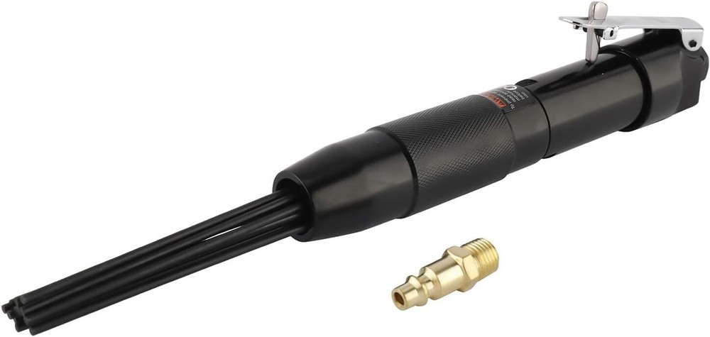 4000BPM Compact Air Needle Scaler Powered Pneumatic Rust Paint Weld Removal Tool