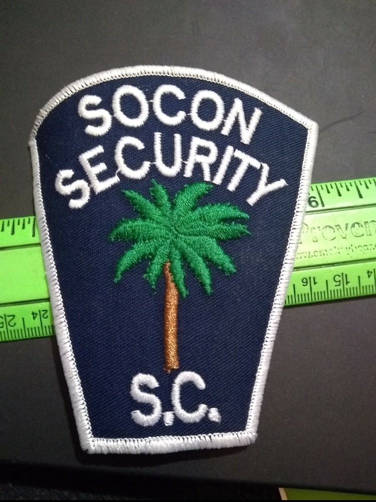 South Carolina SOCON Security patch (19-700)