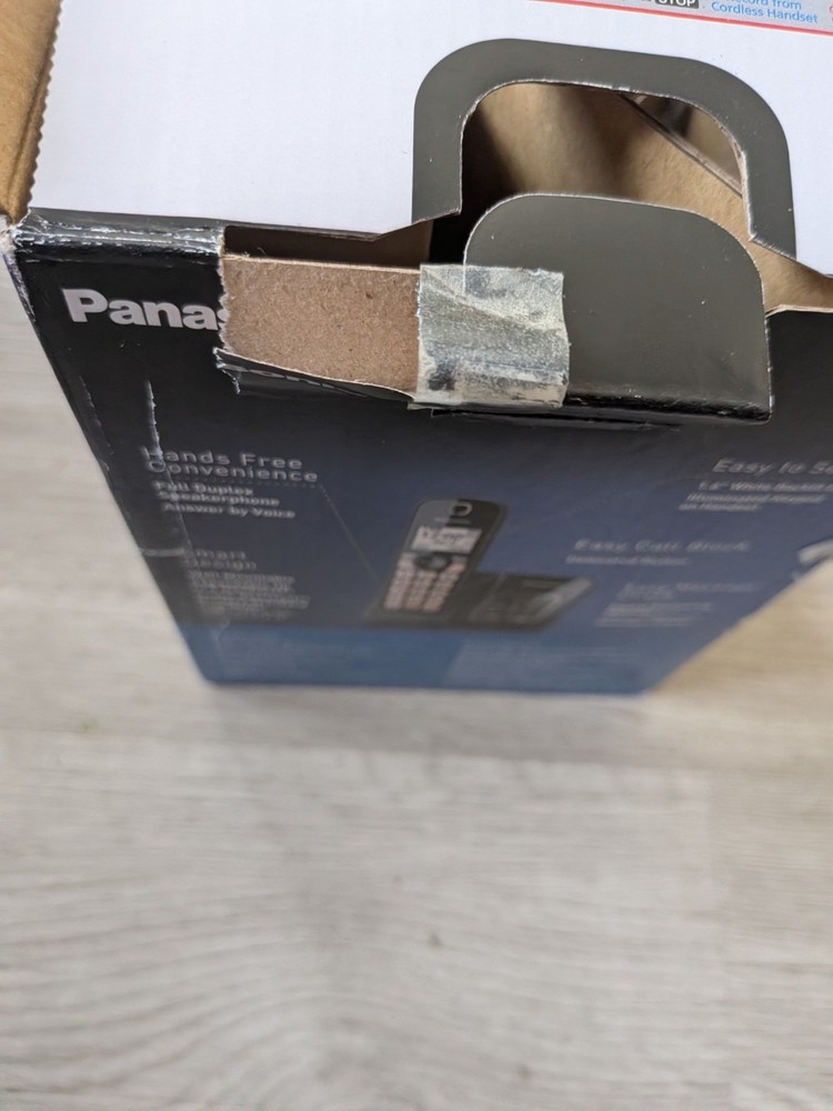 Panasonic Cordless Phone with Answering Machine, Advanced Call Block