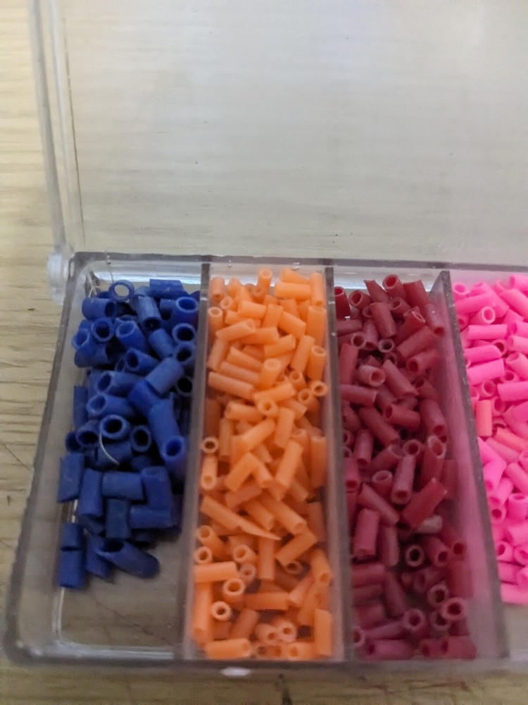 Fishing tackle - pole float rubbers - pole floats - float sleeves