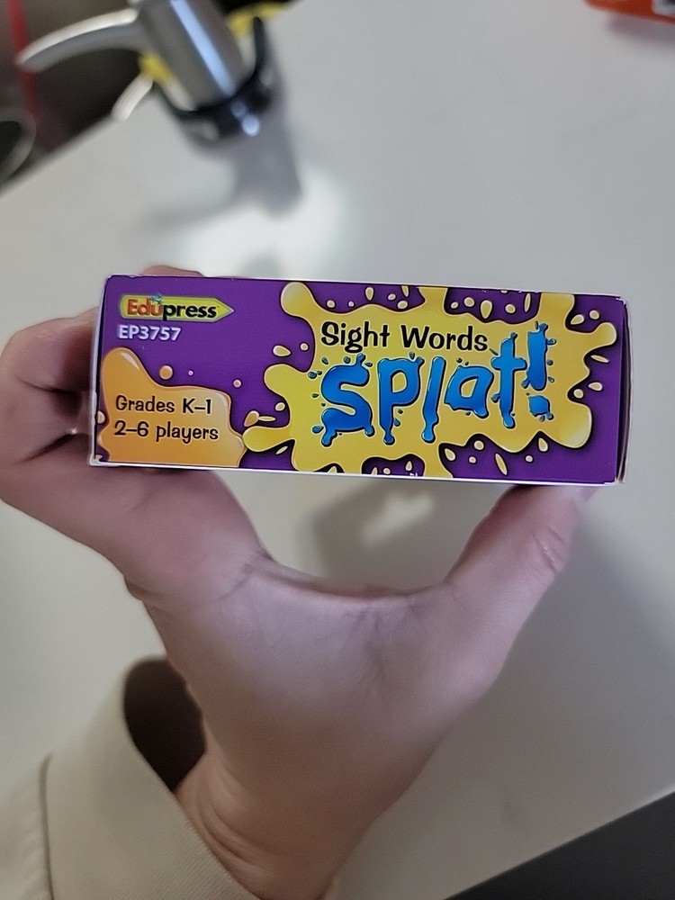 SPLAT! Sight Words Grades K-1, 2-6 playeers