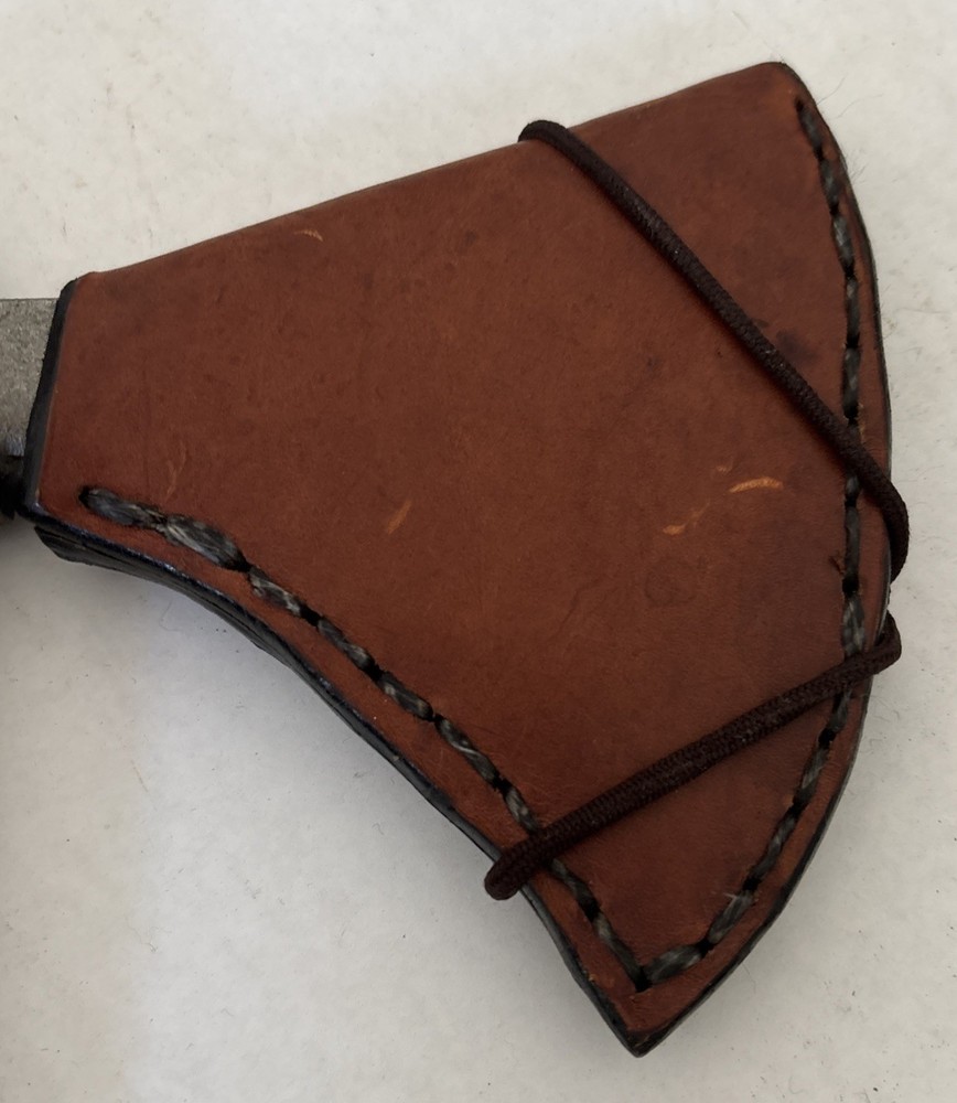 Tomahawk Keyhole Type W Custom Leather Sheath 22”