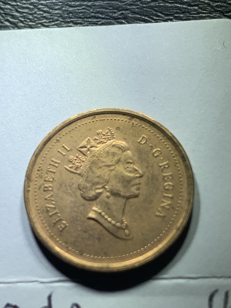 2000 Canada 1 One Cent Actual Coin (#1160)