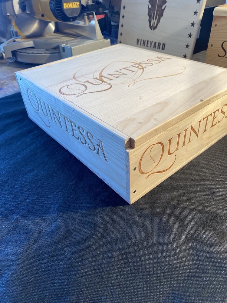 Wooden Wine Box, Napa Valley