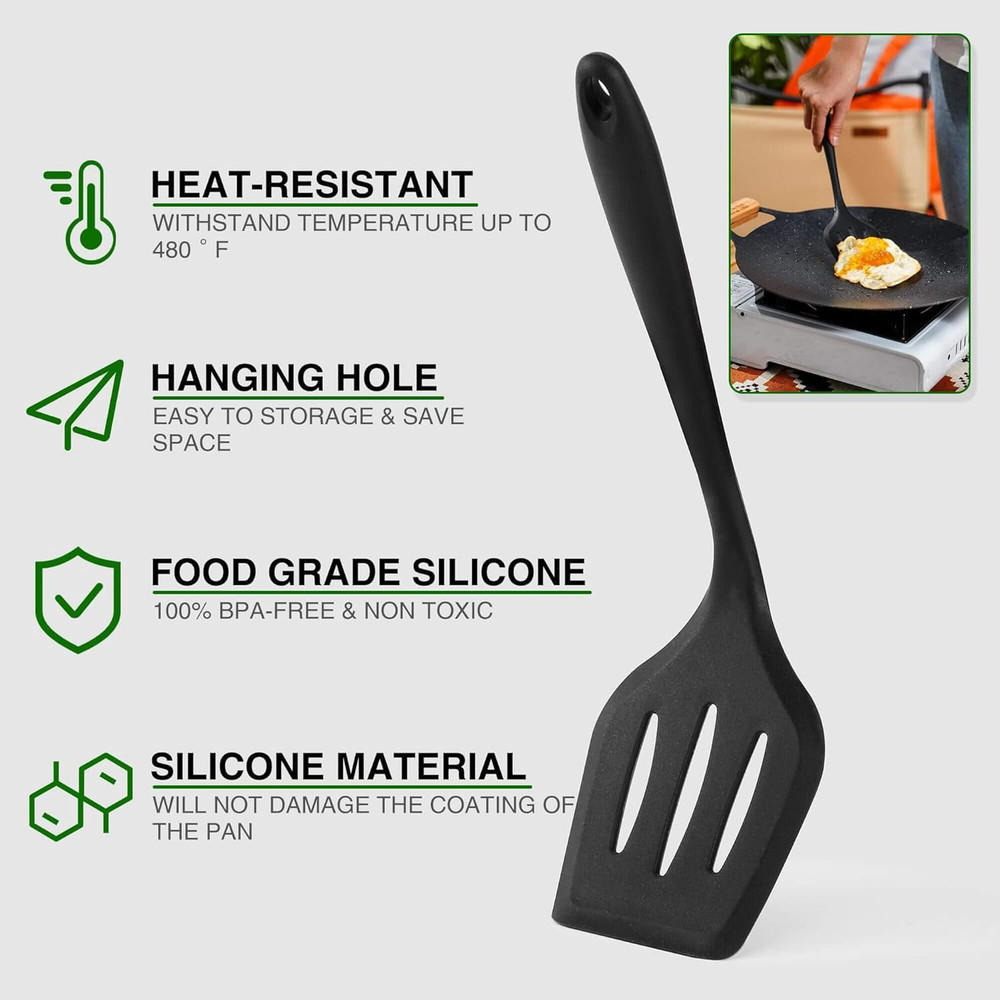 Camping Essentials Cookware Cooking Utensils Set - Portable Camp Kitchen Mess Ki