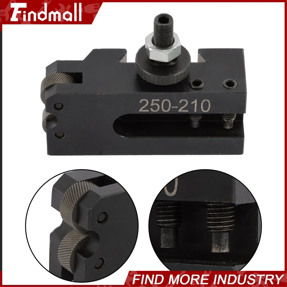 Findmall BXA Tool Post Set 250-200 Complete Quick Change System for Lathes