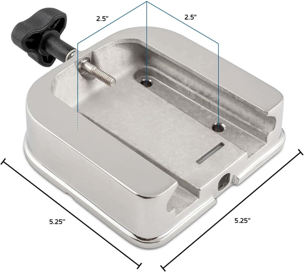 Versatile Universal Mounting Base for Optimum, Magnum, Uni-Troll, Easi-Troll