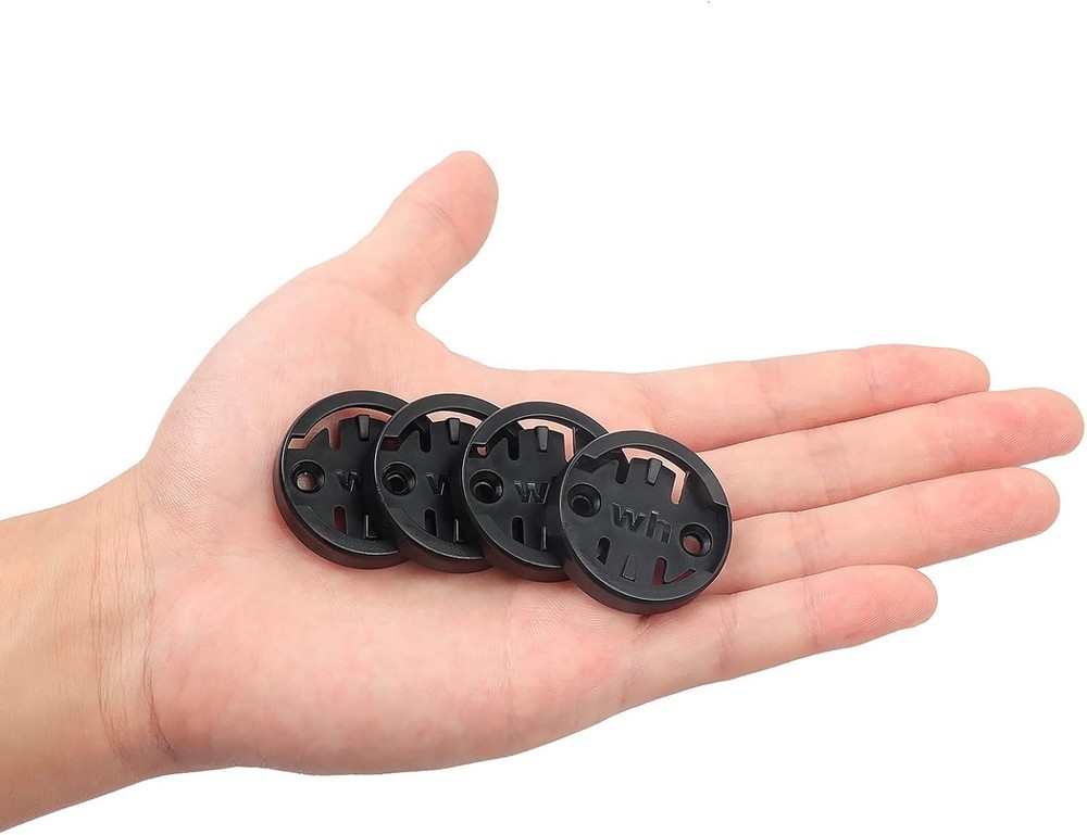 Quick Install Wahoo Mount Adapter Inserts - 4-Pack for Bicycle Computers