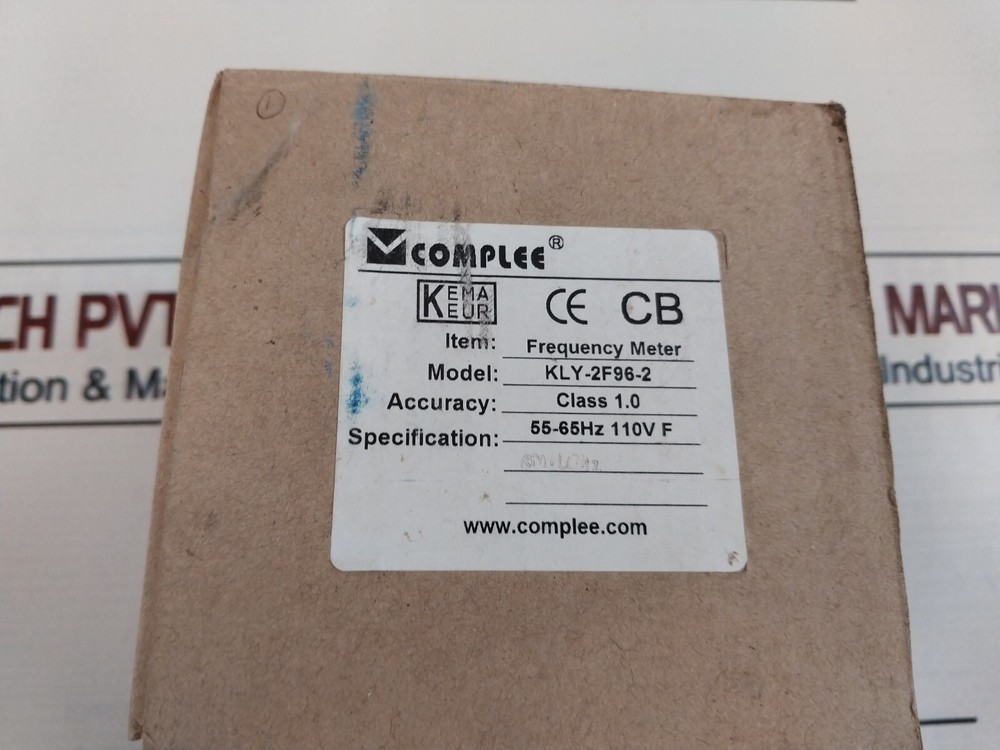Complee KLY-2F96-2 Frequency Meter 600V 55-65 Hz