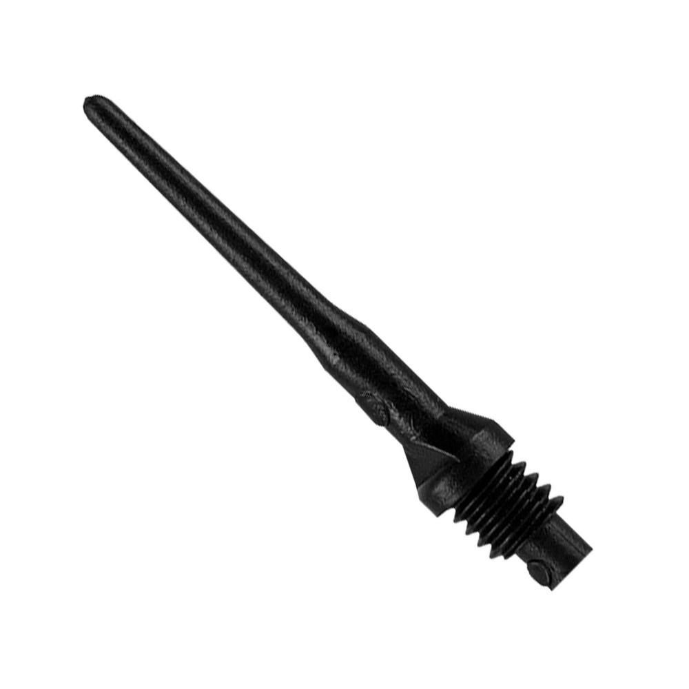 Soft Tip Dart Points Tufflex Ii 2Ba Thread, 500 Pack, Black