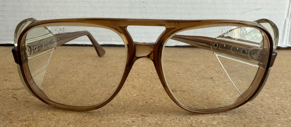 VTG Jackson Aden Brown Frame Goggles Clear Lenses