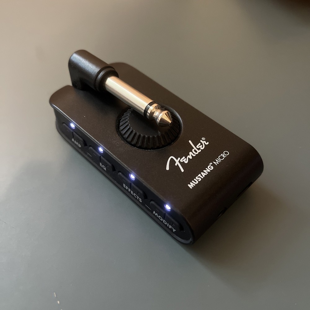 Fender Mustang Micro Headphone Guitar Amp – Excellent Condition