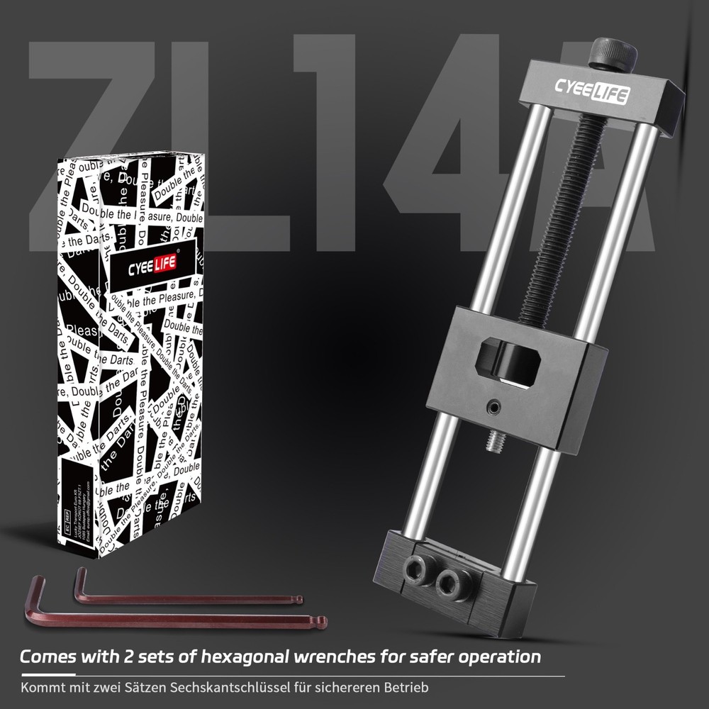 Cyeelife Dart Repointing Tool, Hand Held Repointer for Steel Tip Darts