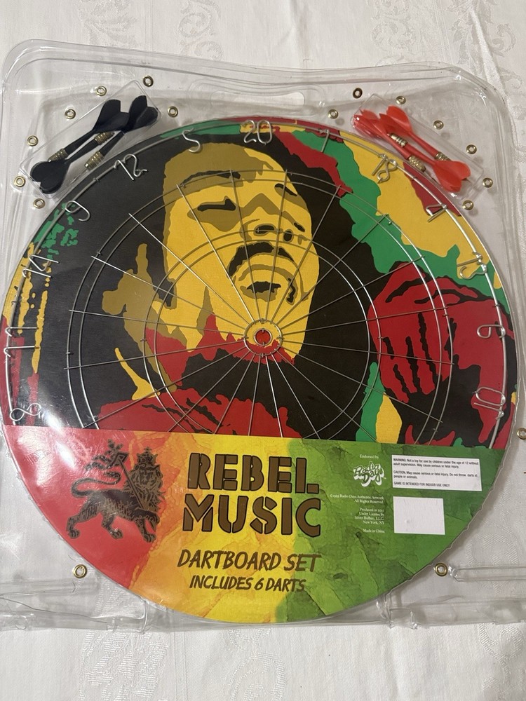 Dart Board - Bob Marley New Never Used.