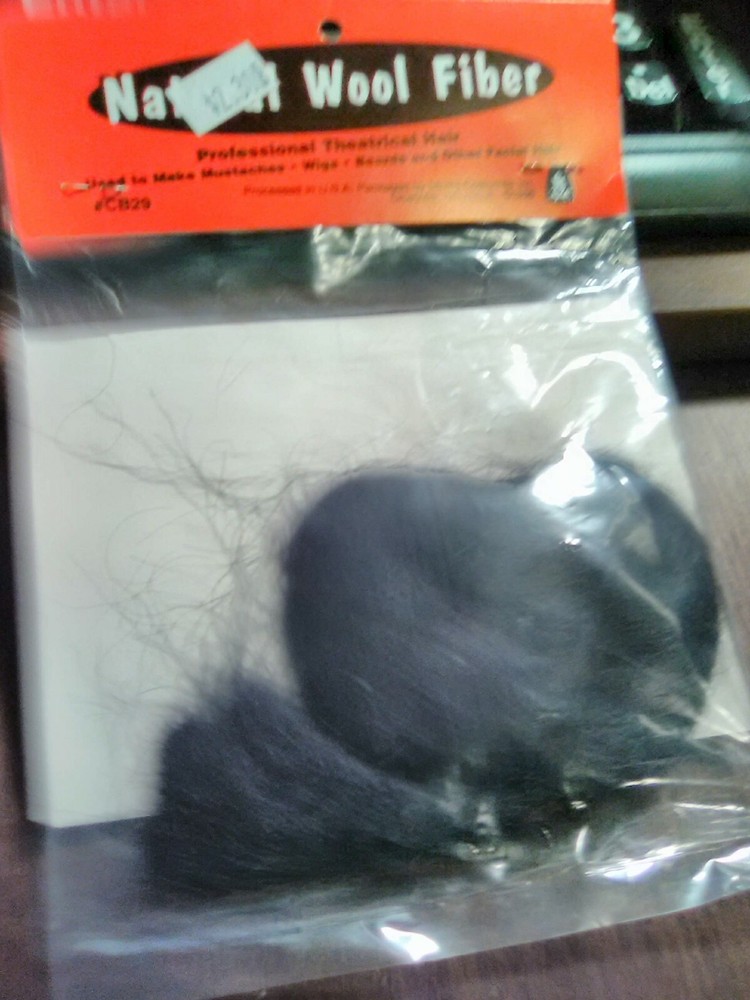 Morris~Natural Wool Fiber (Real)