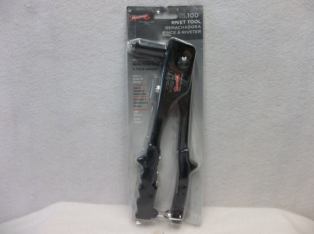 Arrow RL-100 - Rivet Tool - 1/8" and 3/16"