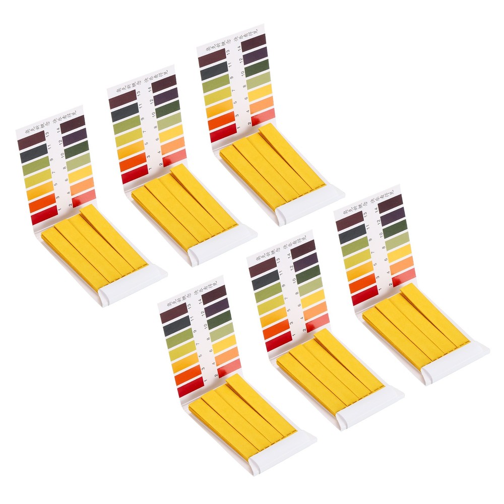 PH Test Strips 1-14.6pcs 80 Indicators Sunflower Maps Tester