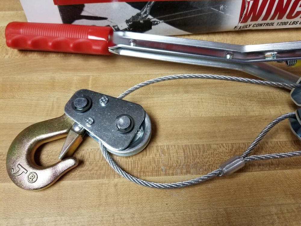 Haul Master 1200 Lb. Cable Winch Puller 30131