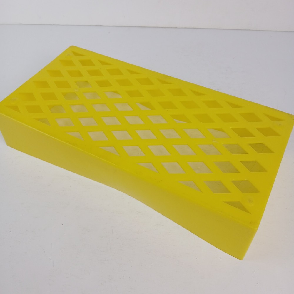 Vintage 1970s Tissue Box Holder Yellow Flowers Rectangular Removeable Lid