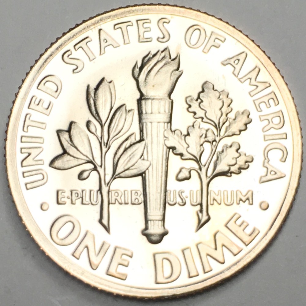 1972-S Proof Dime - Proof (PR) KM#195a - D72S