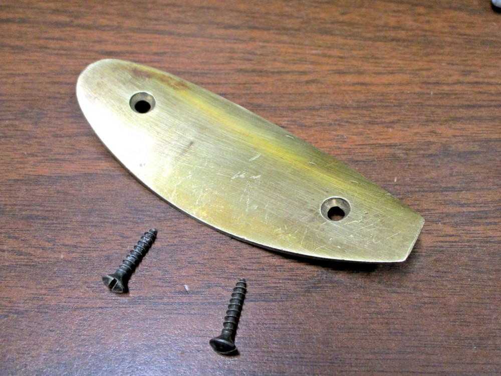 52  Muzzleloader Black Powder CVA Frontier Rifle, Brass Butt Plate with Screws