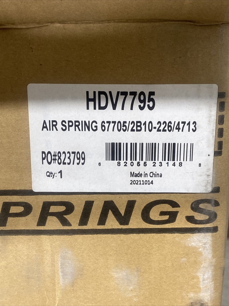 QTY ( 2 ) Hd Value HDV7795 Air Spring