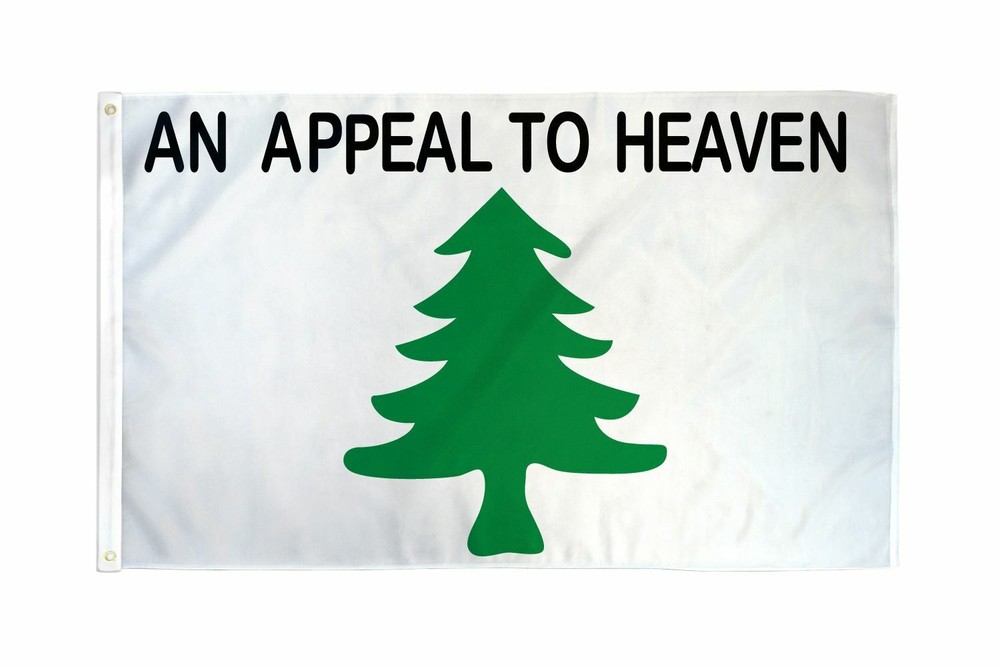 3' x 5' POLYESTER GENERAL GEORGE WASHINGTON CRUISERS FLAG - LIBERTY PINE TREE