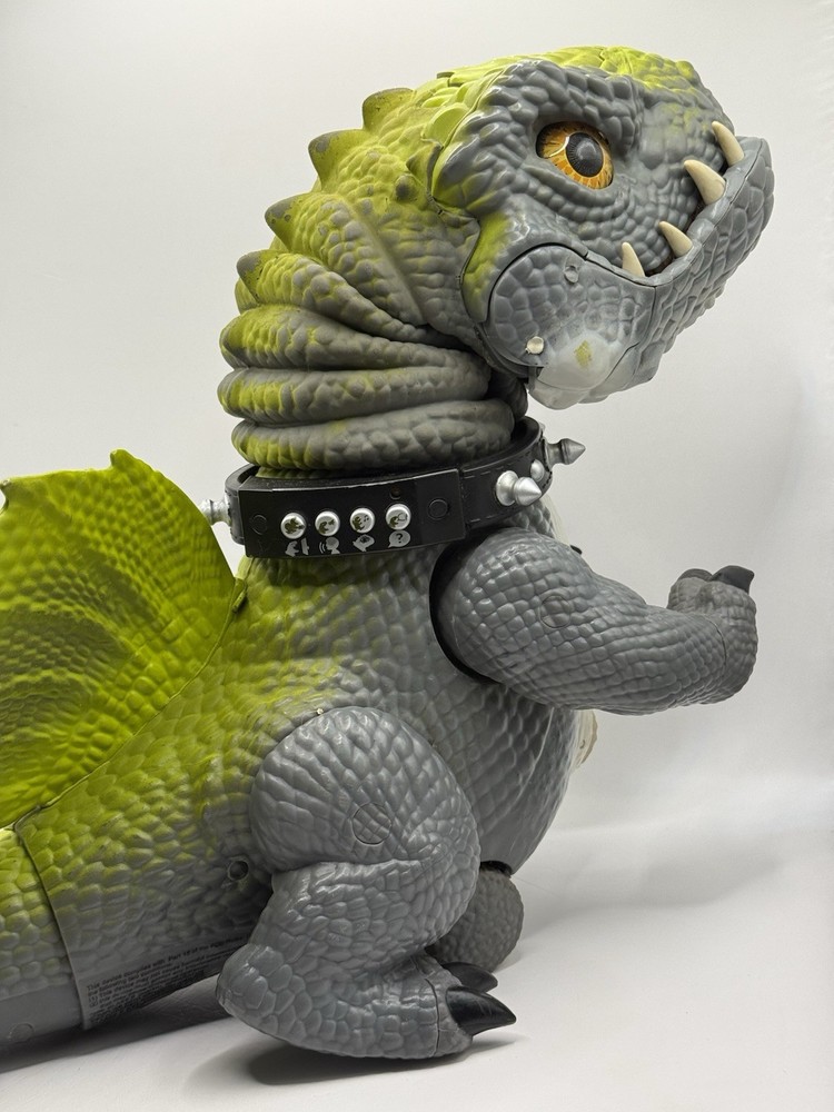Mattel Cruncher Rare Prehistoric Interactive Walking Talking Pet Dinosaur WORKS