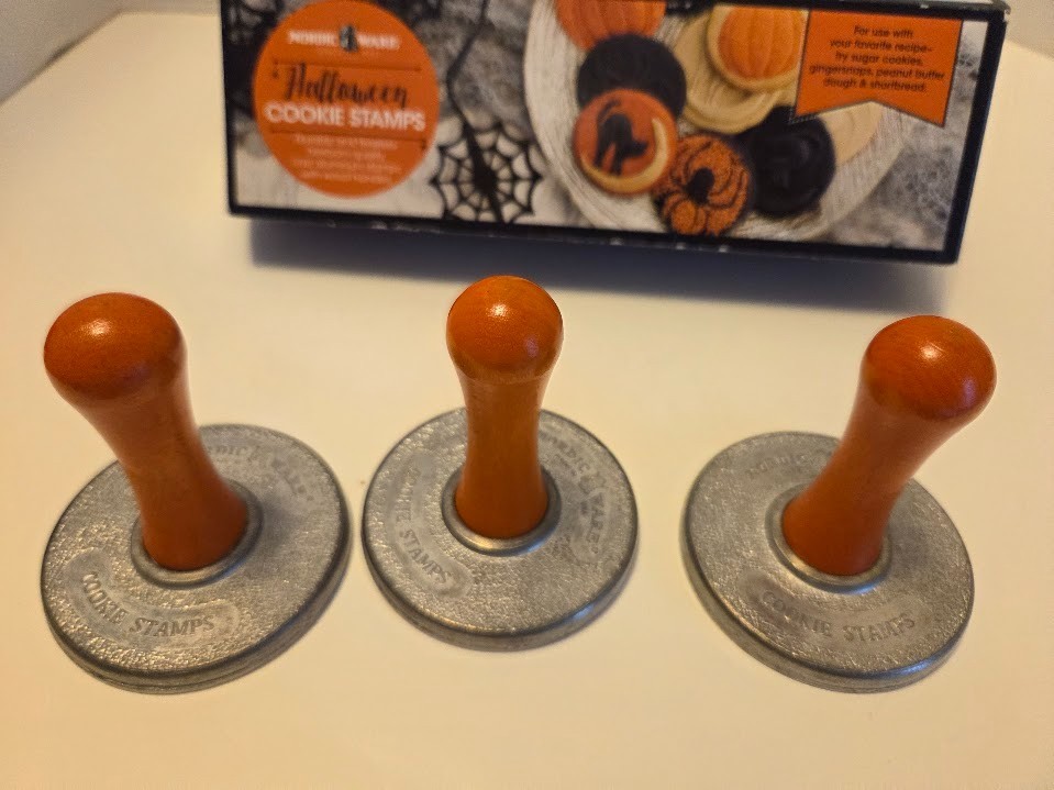 Nordic Ware Halloween Cookie Stamps NIB