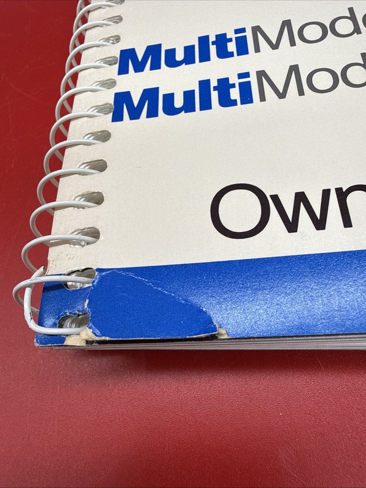 MultiTech Systems Multi Modem 212 212E Owner’s Manual Computer Vintage