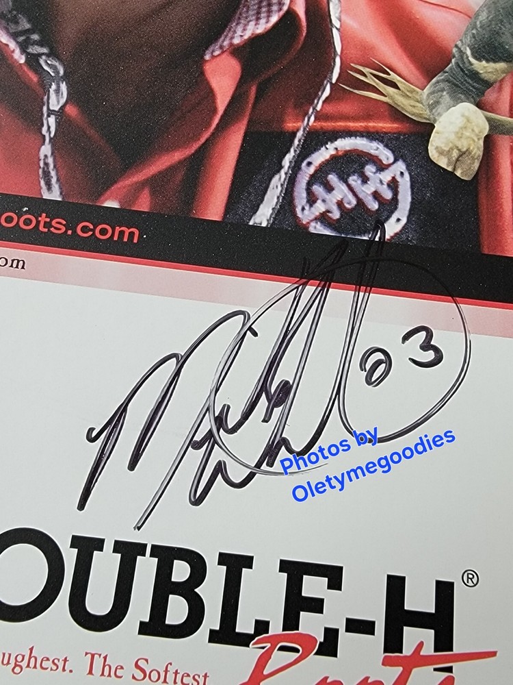 PBR Mike White Hand Signed 8 x 10