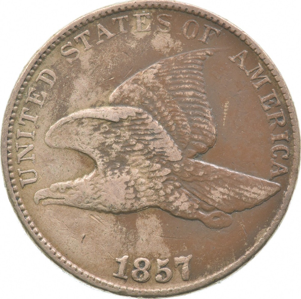 1857 Flying Eagle Cent *4361